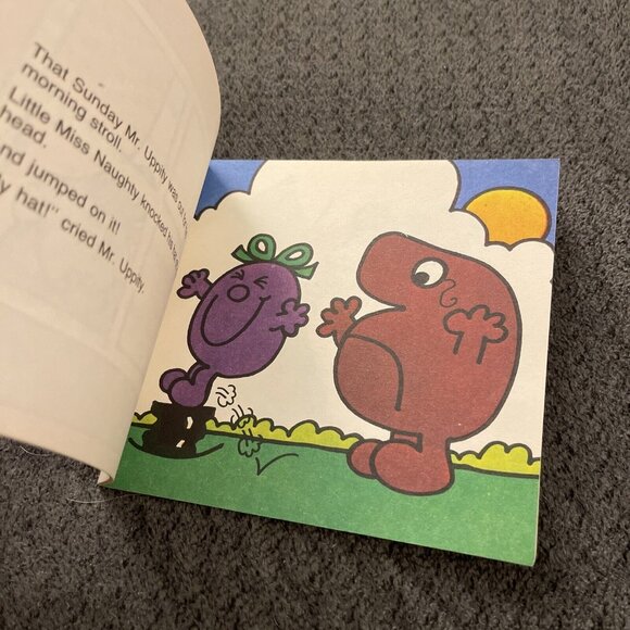 1981 Little Miss Naughty Book Roger Hargreaves BV8 - Picture 6 of 7
